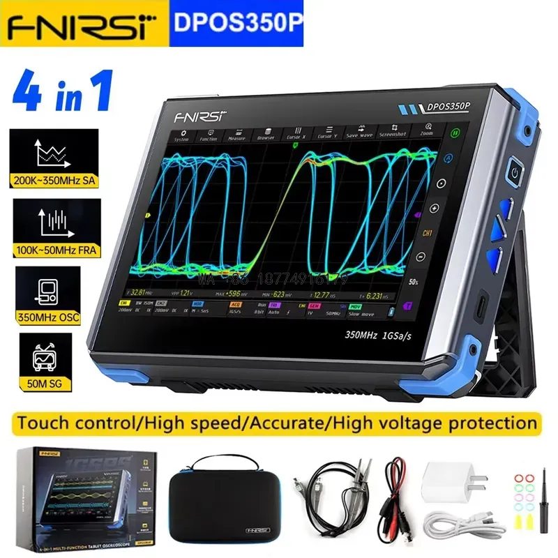 wmwmnu DPOS350P Oscilloscopio  - Signal Generator Spectrum Analyzer recensione e prezzo