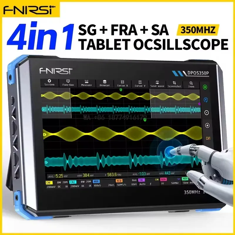 wmwmnu DPOS350P Oscilloscopio  - Signal Generator Spectrum Analyzer recensione e prezzo