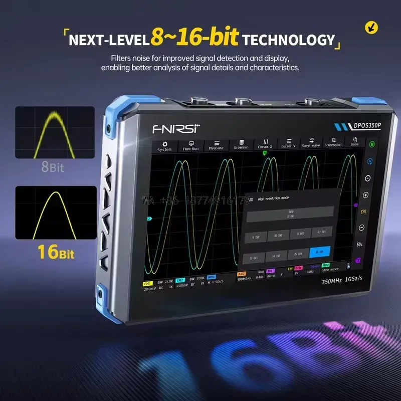 wmwmnu DPOS350P Oscilloscopio  - Signal Generator Spectrum Analyzer recensione e prezzo
