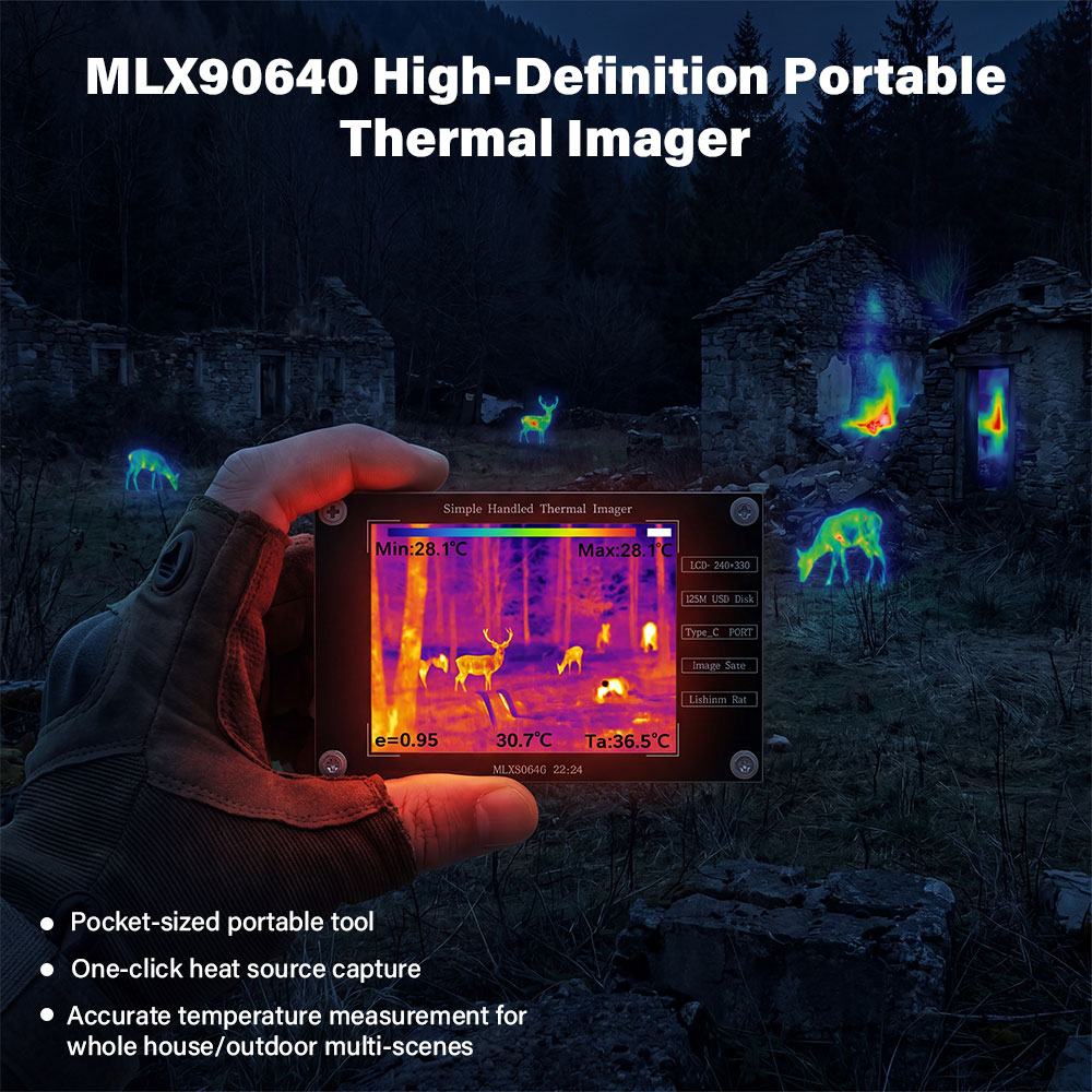 -40 ℃ ~300 ℃   Termocamera a I - Thermal Imaging Camera Pcb Repair recensione e prezzo
