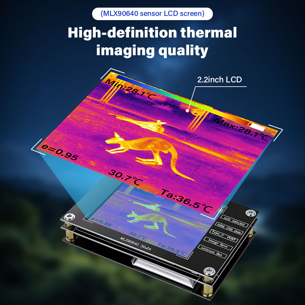 -40 ℃ ~300 ℃   Termocamera a I - Thermal Imaging Camera Pcb Repair recensione e prezzo